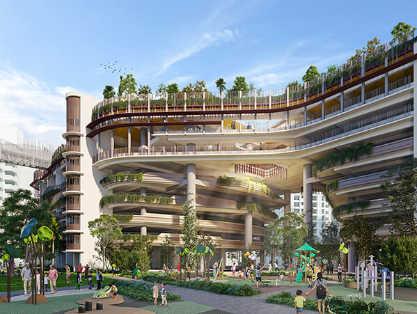 Artist’s impression of the Canyon Plaza